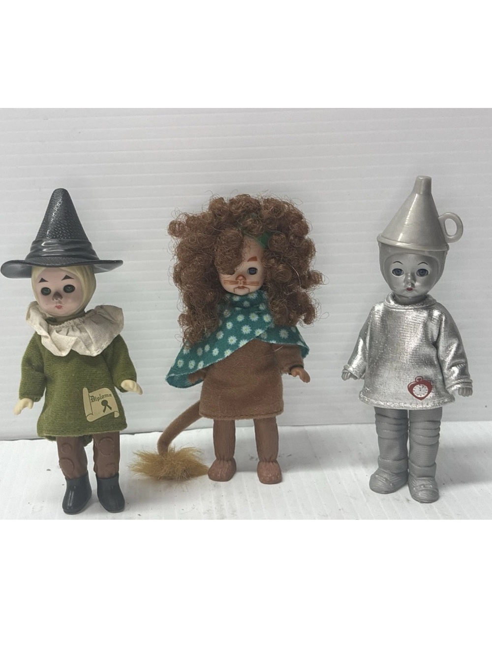 Wizard of Oz McDonald's Madame Alexander 2007 Lot 3 Dolls Scarecrow Lion
